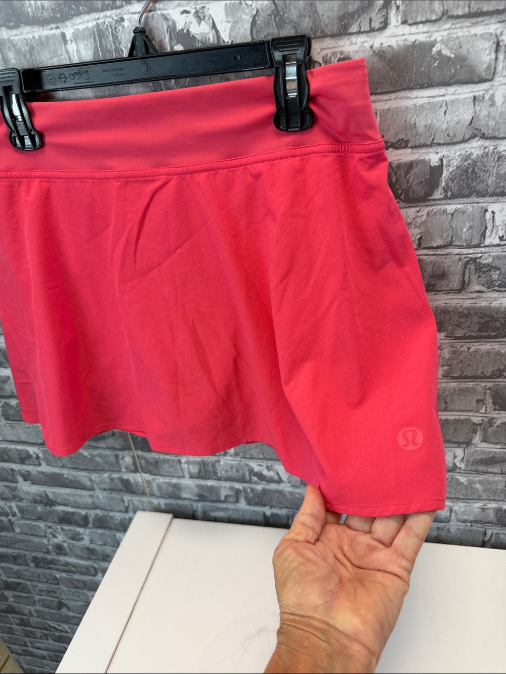 lululemon athletica Coral Pink‎ Circle Skorts